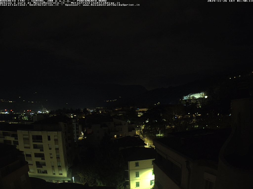 immagine della webcam nei dintorni di Centa San Nicolò: webcam Rovereto