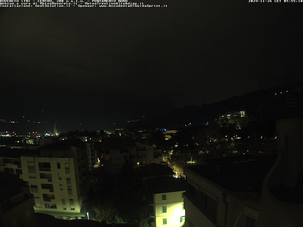 immagine della webcam nei dintorni di Trambileno: webcam Rovereto